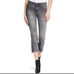 Mother Insider Crop Step Fray Huntress 27